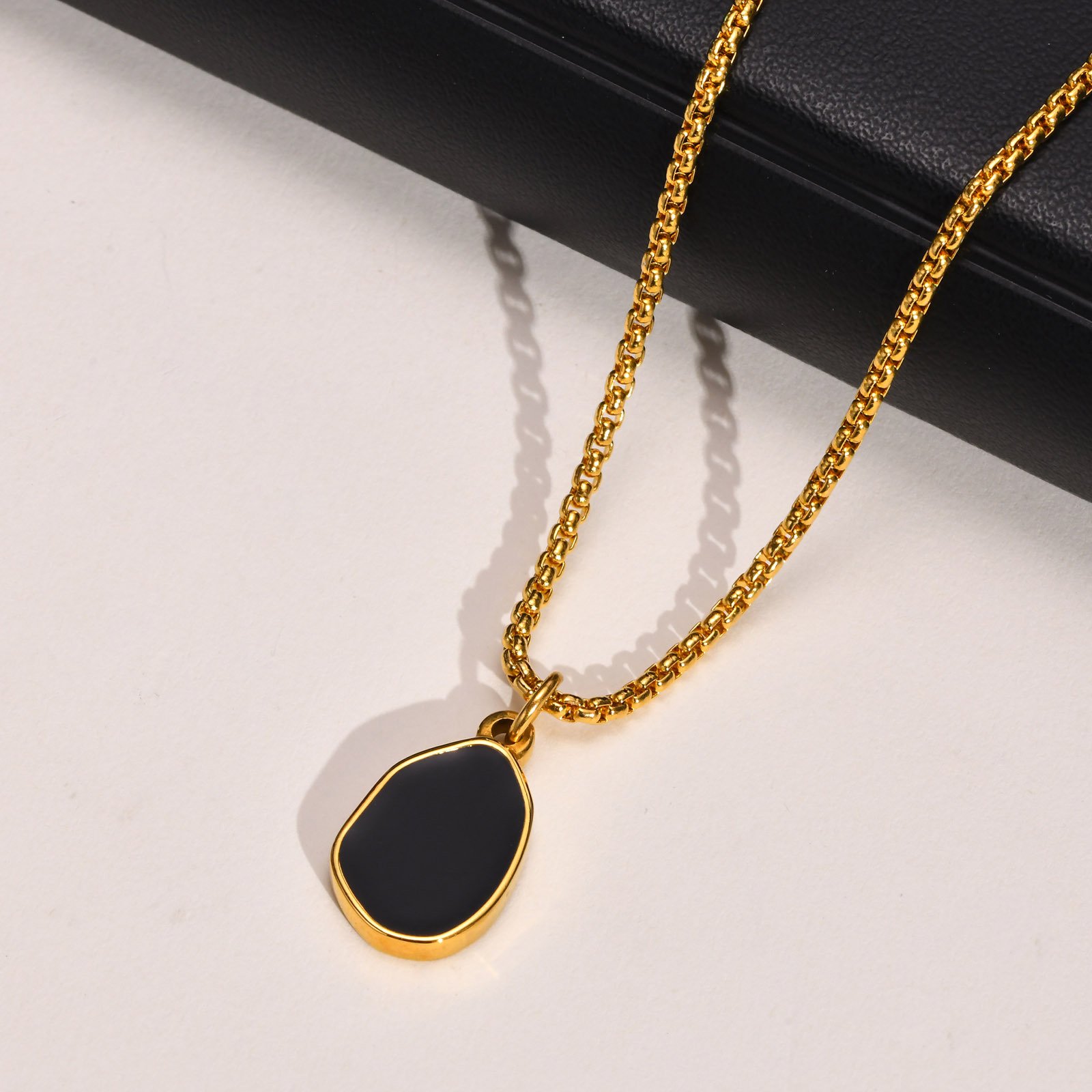 WM-P100 -Men, Women Necklace Pendant with Chain — image 3