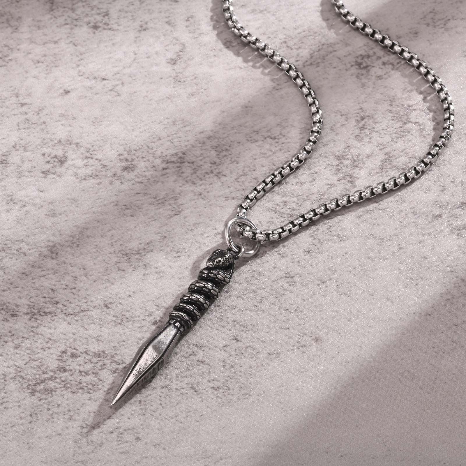 WM-P103 -Men, Women Necklace Pendant with Chain
