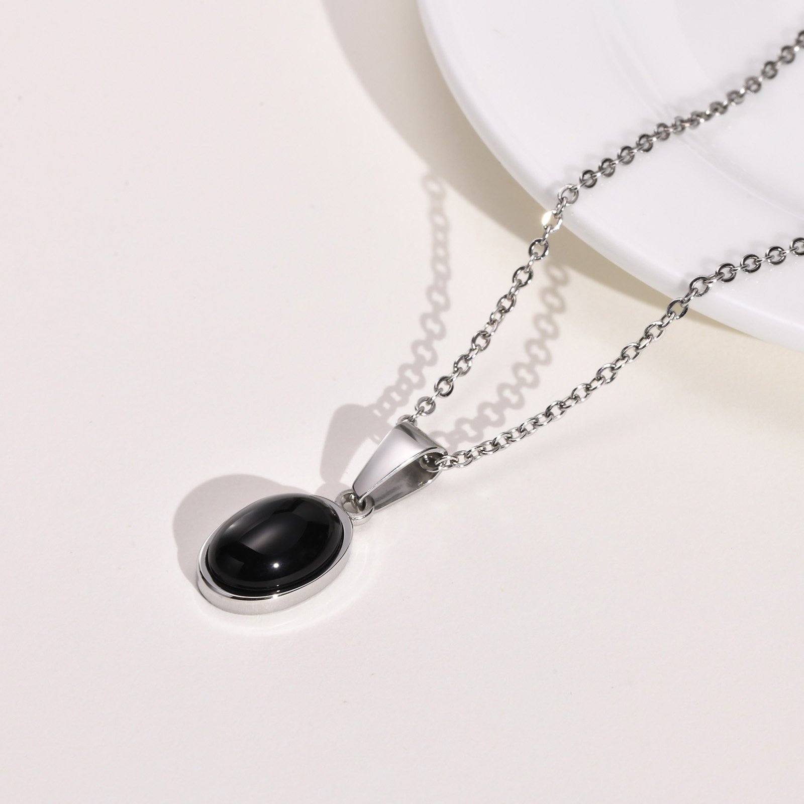WM-P83 - Men, Women Necklace Pendant with Chain — image 5