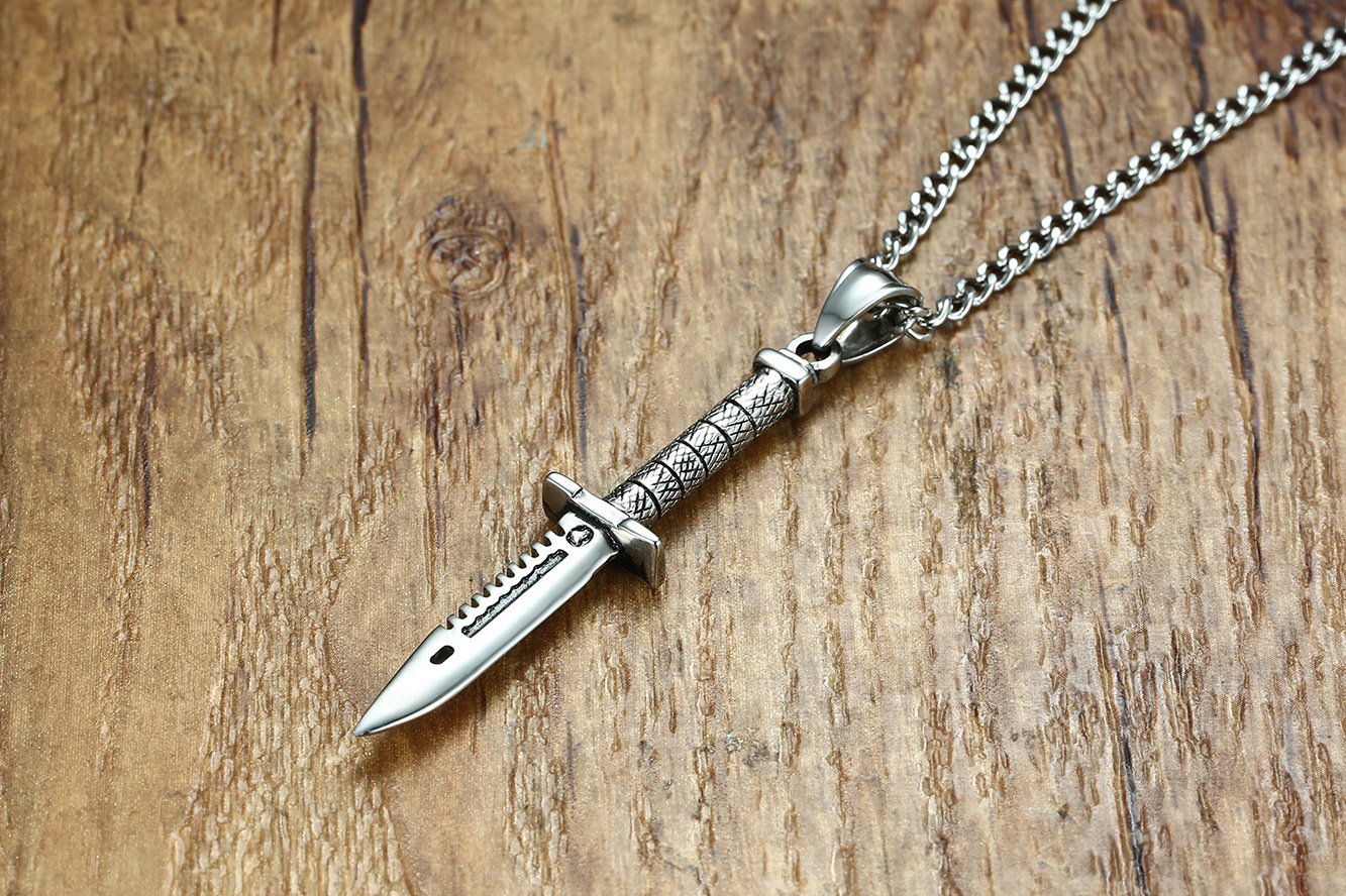 WM-P85 Men, Women Necklace Pendant with Chain — image 4