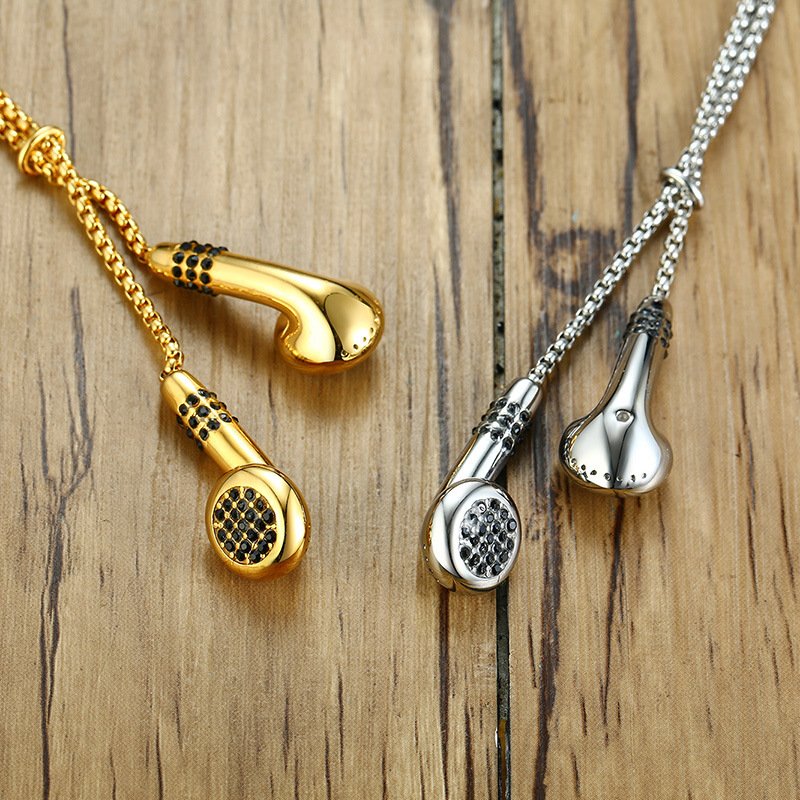 WM-P87 - Men, Women Necklace Pendant with Chain — image 7