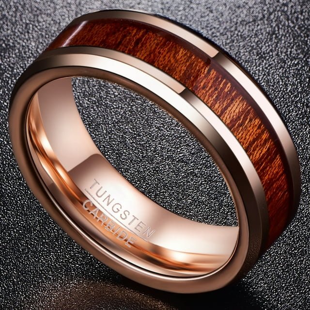 WM-R113 - 8 mm Tungsten Carbide Ring