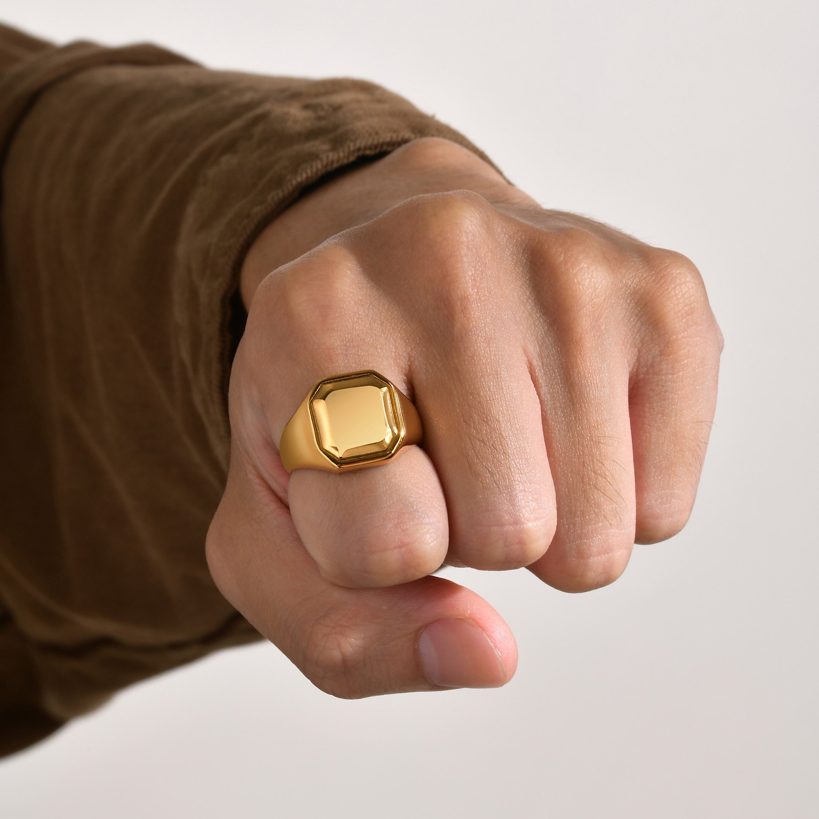 WM-R157 – Black Stainless Steel Ring — image 7
