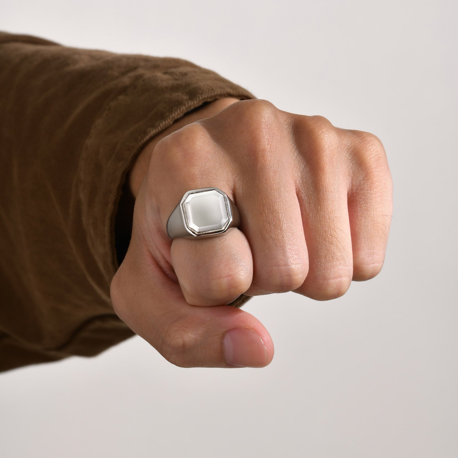 WM-R157 – Gold Stainless Steel Ring — image 4