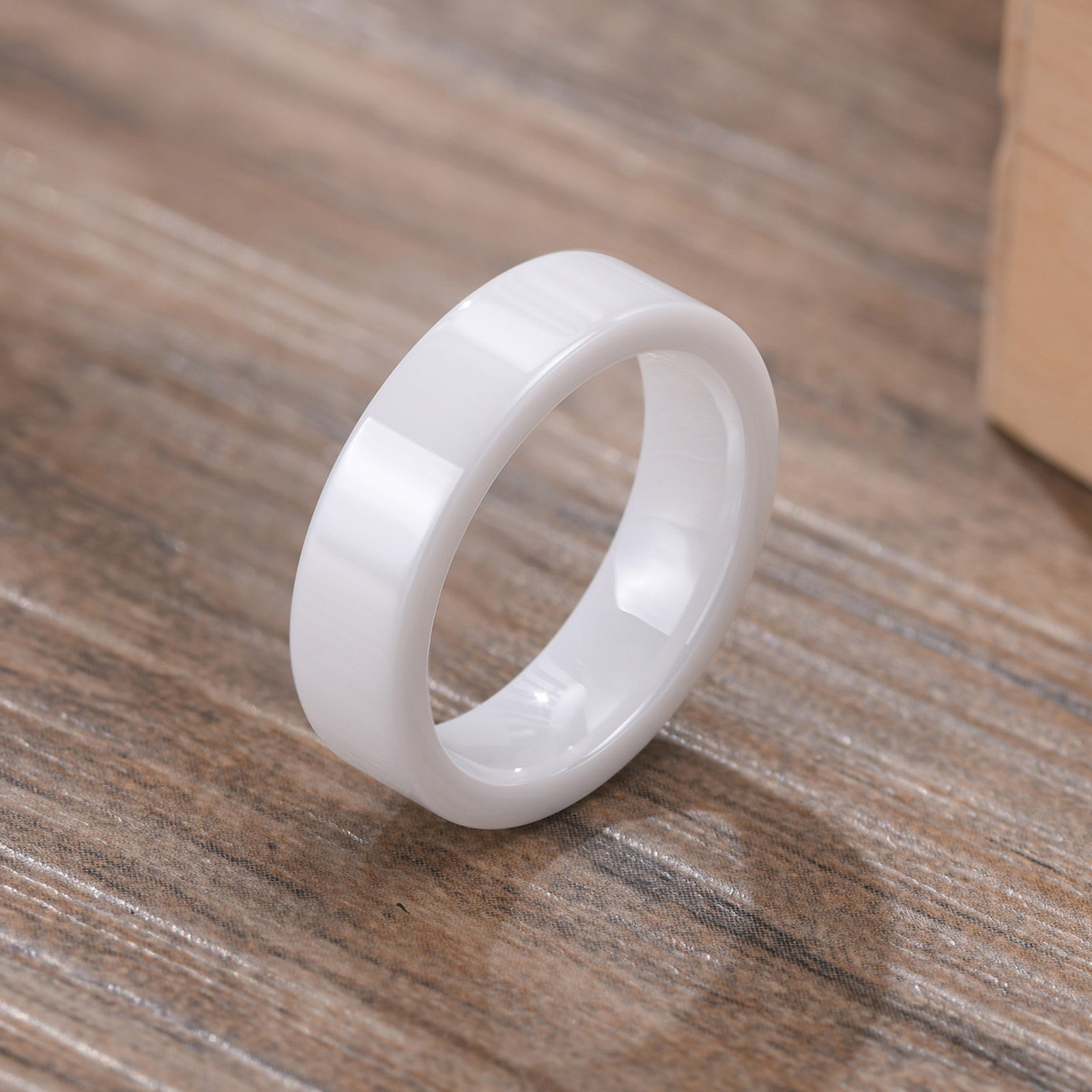WM-R176 - White Ceramic Ring
