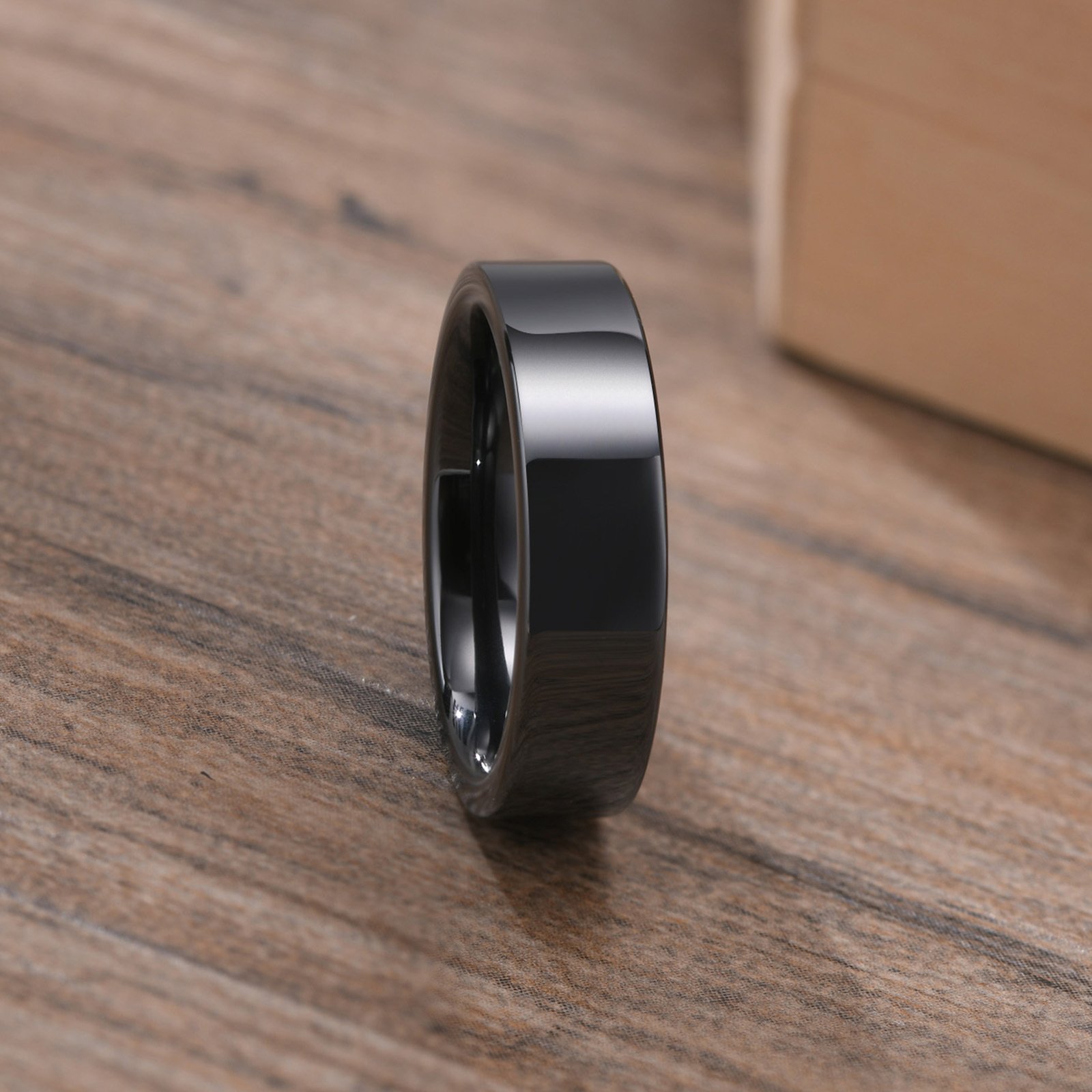 WM-R176 - Black Ceramic Ring