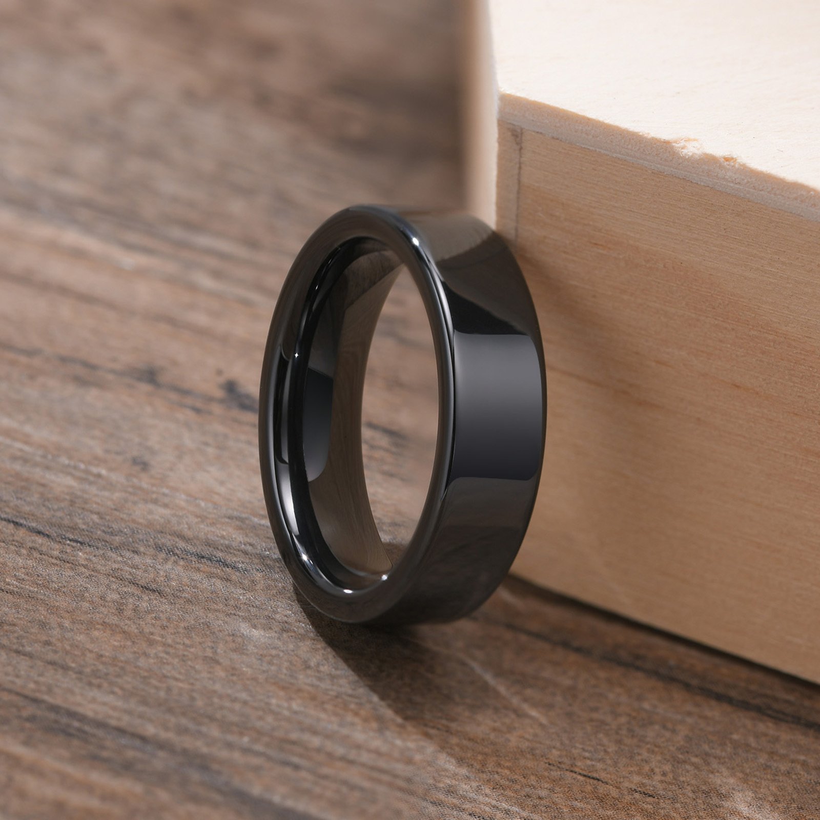 WM-R176 - Black Ceramic Ring — image 4