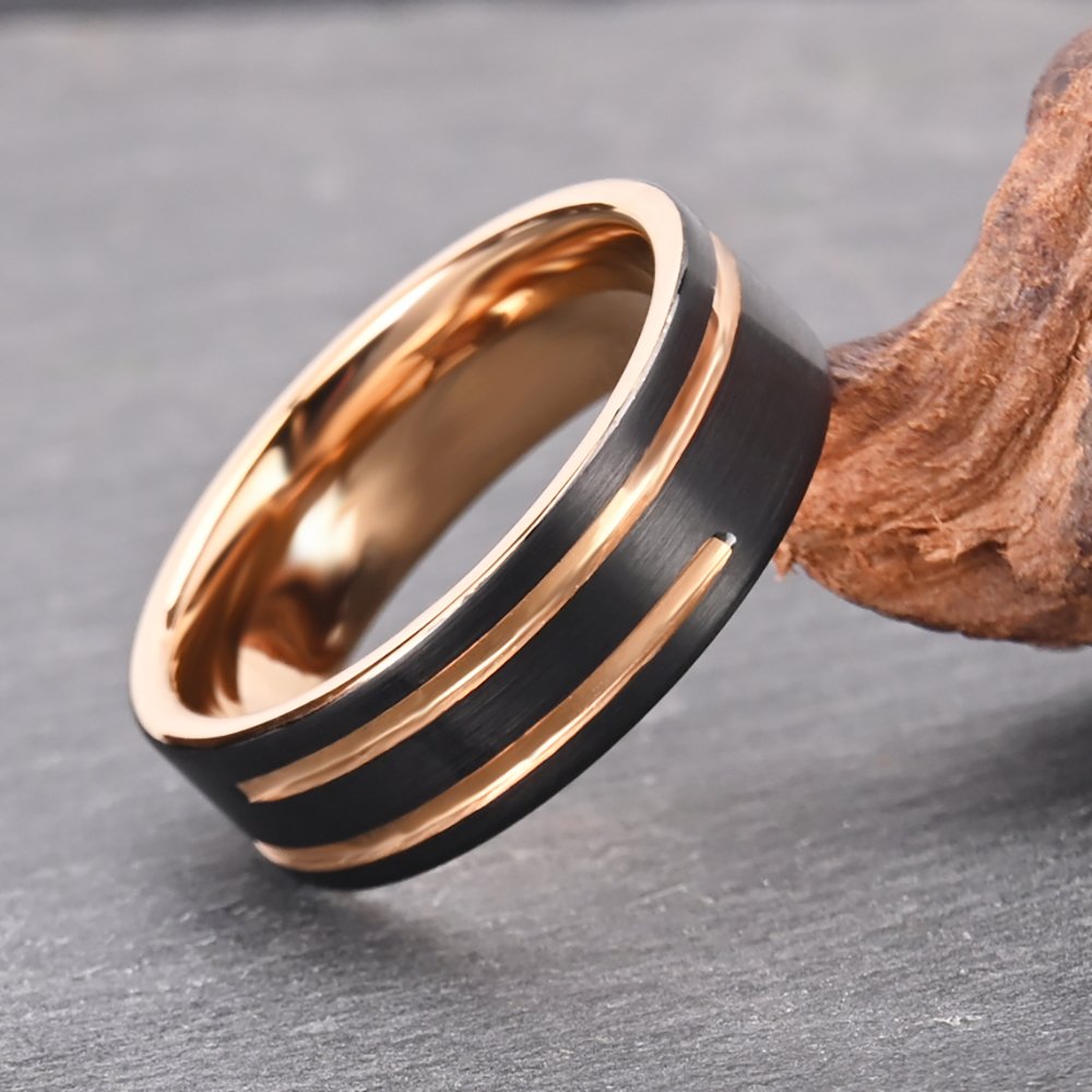 WM-R181 Tungsten Carbide Ring for Men — image 4