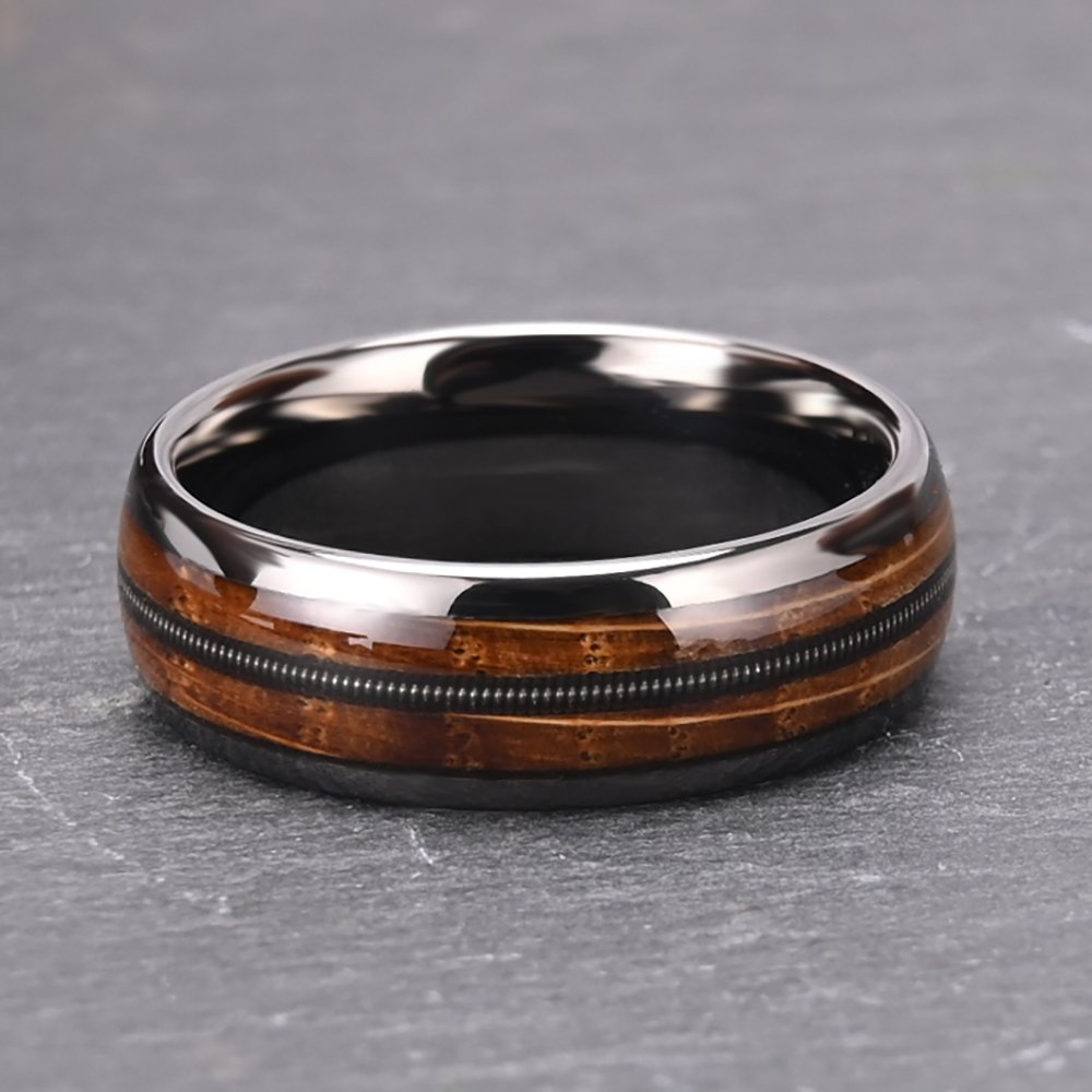 WM-R192 Tungsten Carbide Ring for Men — image 3