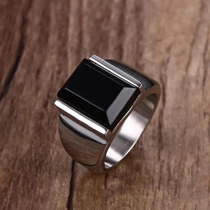 WM-R75 – Silver Stainless Steel Ring