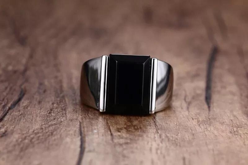 WM-R75 – Silver Stainless Steel Ring — image 3