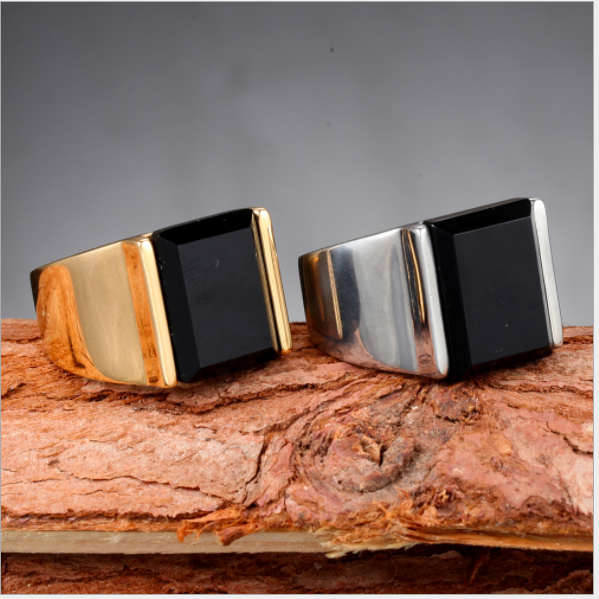 WM-R75 – Silver Stainless Steel Ring — image 6