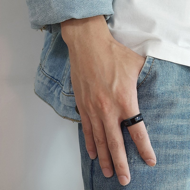 WMR-130 - Stainless Steel Men Ring