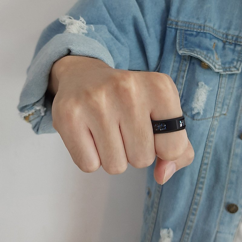 WMR-130 - Stainless Steel Men Ring — image 6