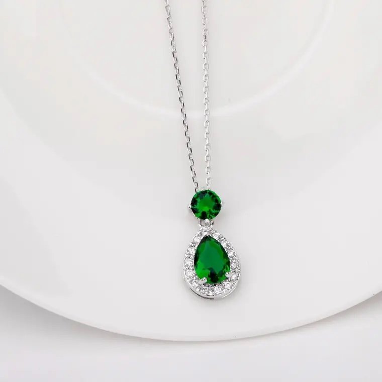WP134 - Green - Necklace/Pendant for Women