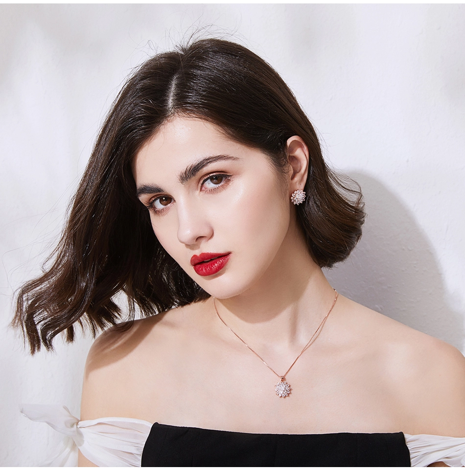 WP135 - Rose Gold Women Necklace Pendant — image 10