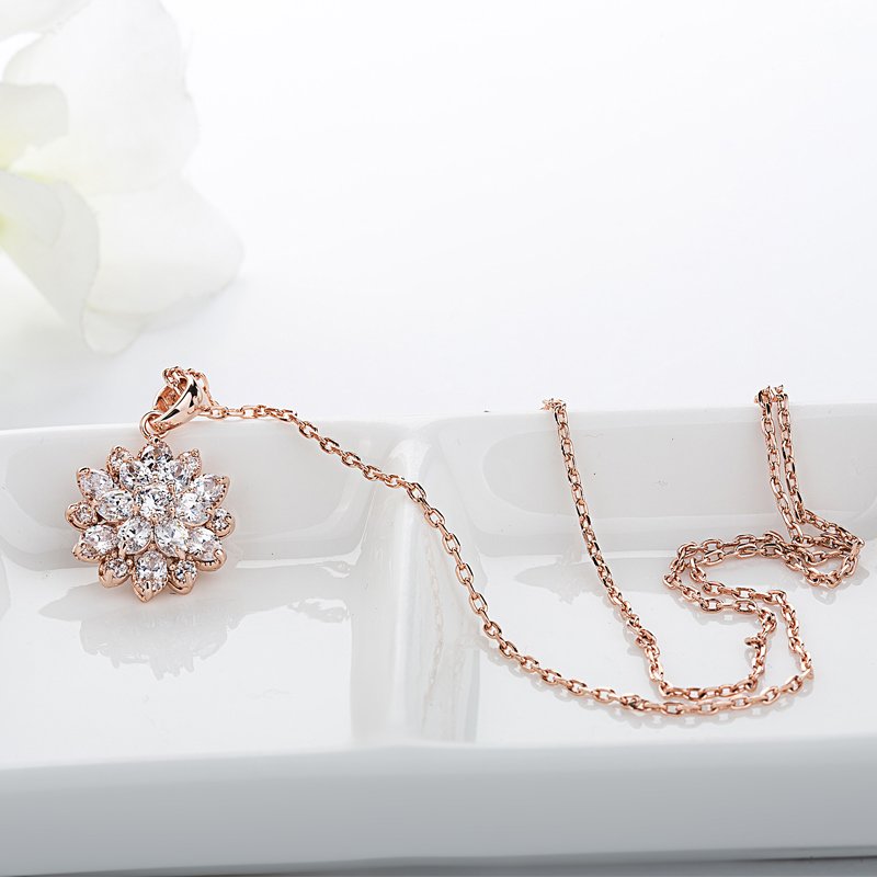 WP135 - Rose Gold Women Necklace Pendant — image 3