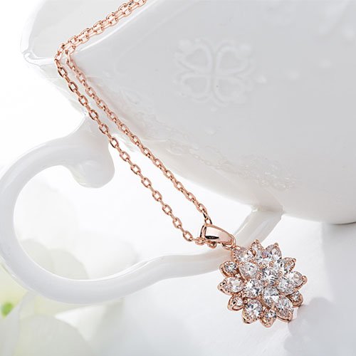 WP135 - Rose Gold Women Necklace Pendant — image 5