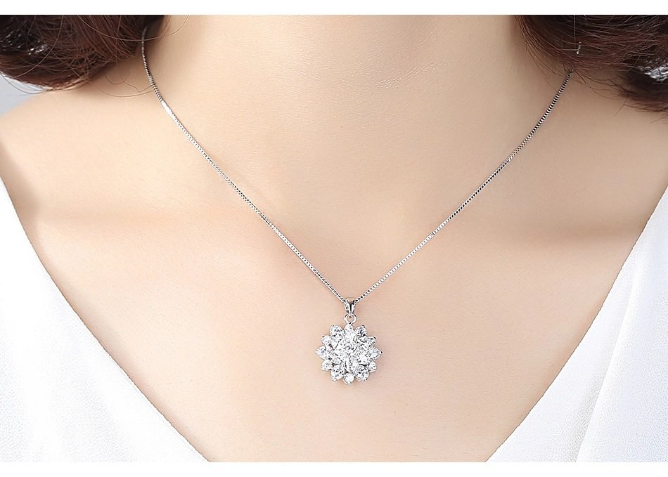 WP135 - Silver Women Necklace Pendant — image 7