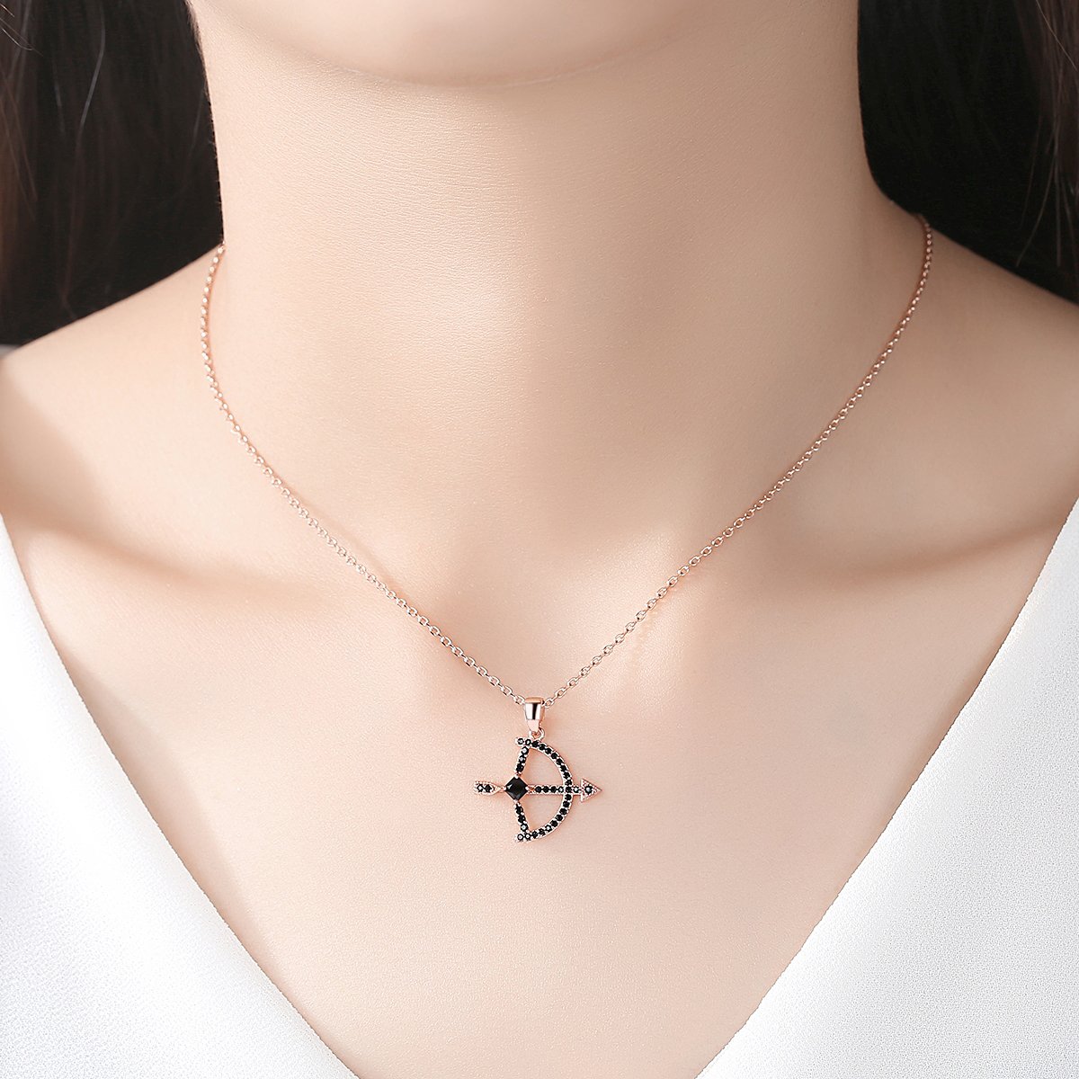 WP348- Golden Women Necklace Pendant