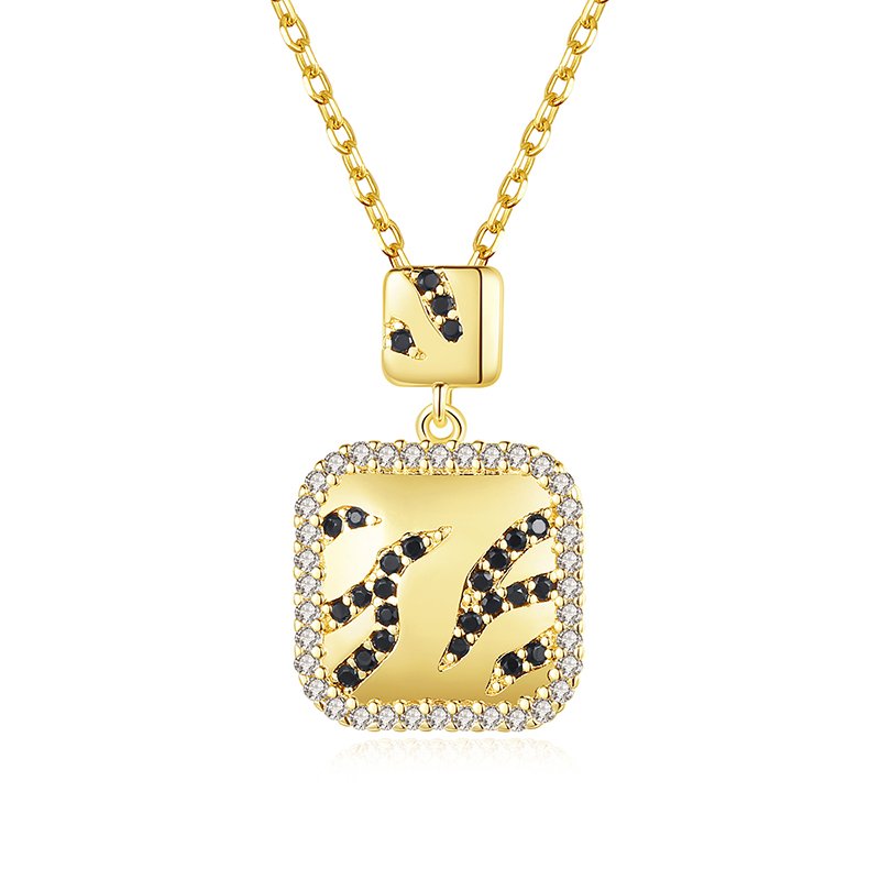 WP380- Golden Women Necklace Pendant