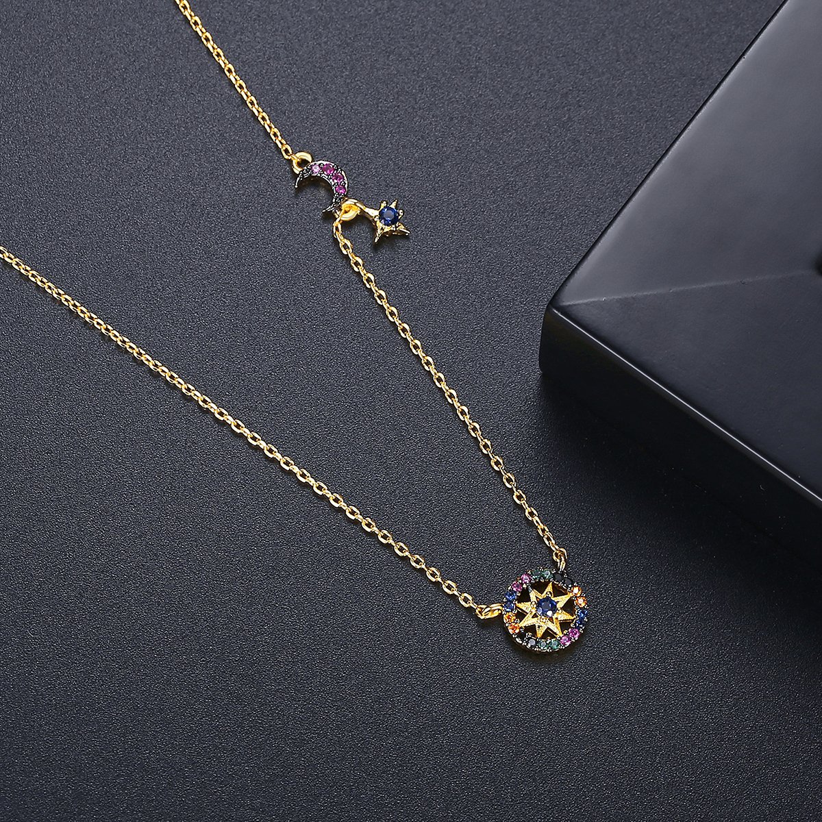 WP382- Golden Women Necklace Pendant — image 3