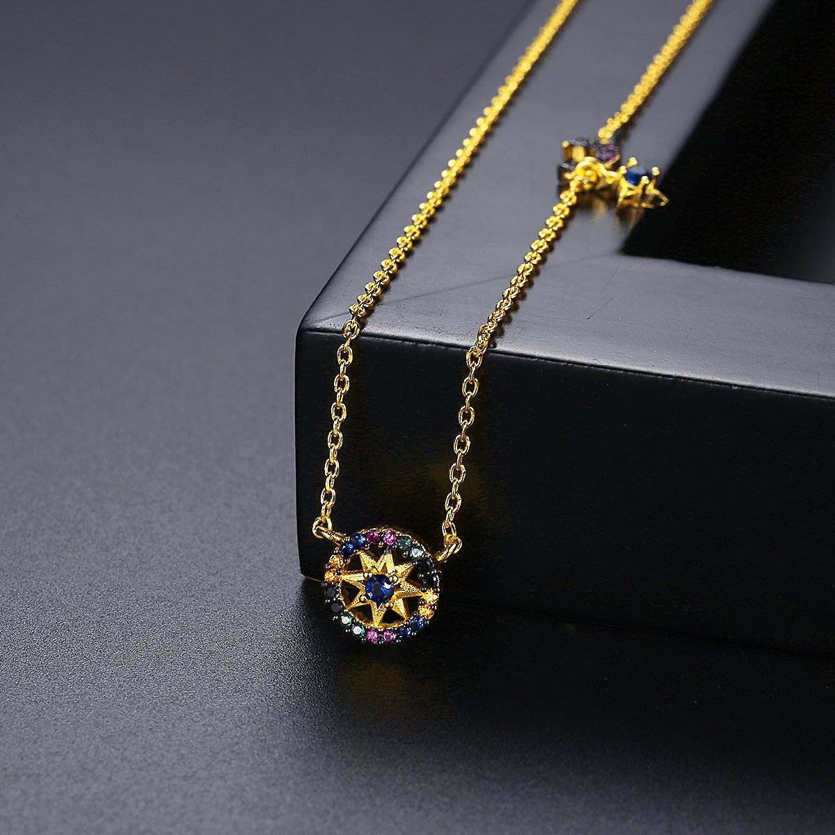 WP382- Golden Women Necklace Pendant — image 5