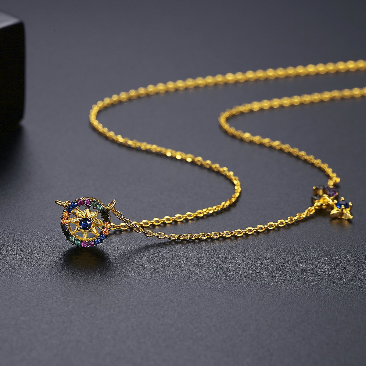 WP382- Golden Women Necklace Pendant — image 6