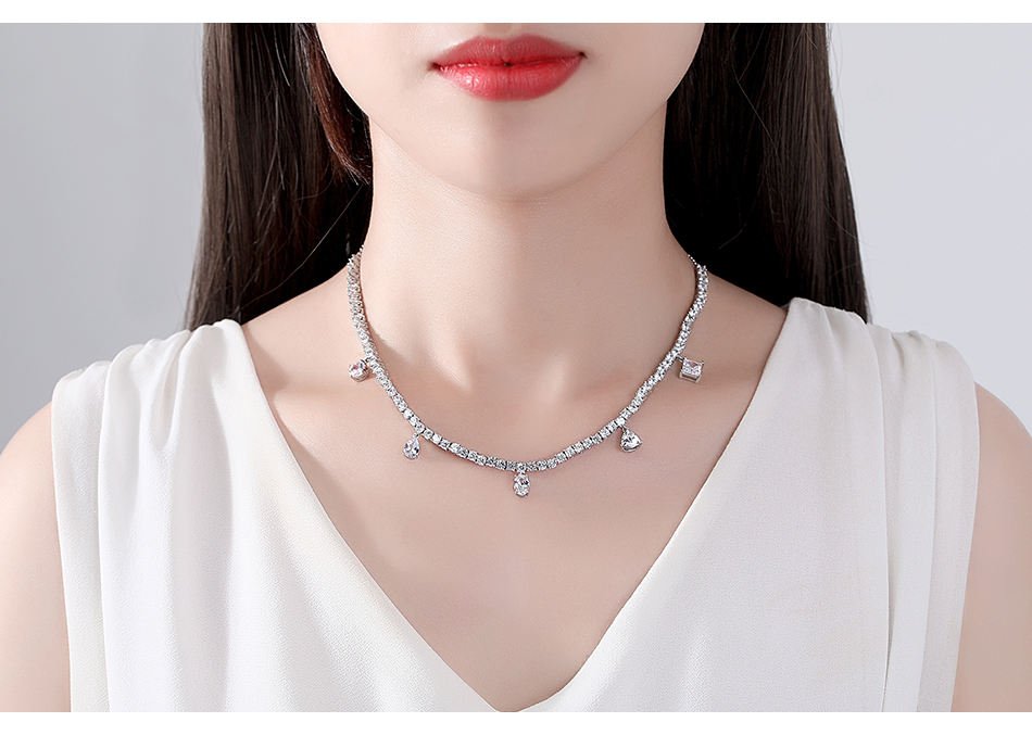 WP445-White Gold Designer Jewellery Necklace / Pendant