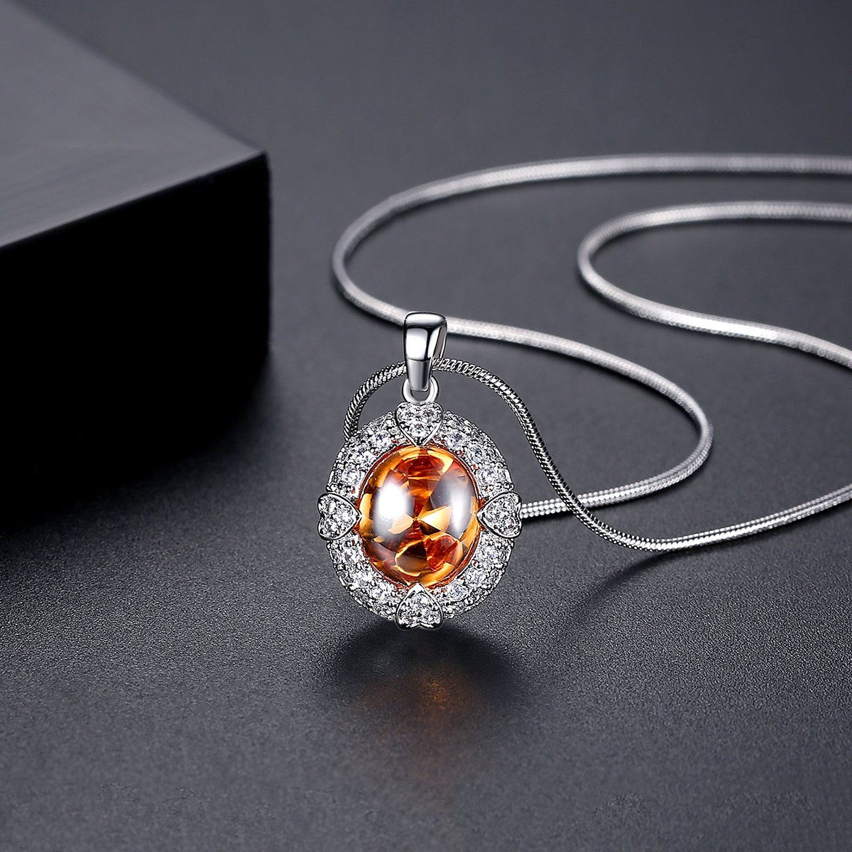WP448- Silver Women Necklace Pendant — image 3