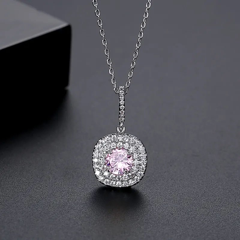 WP456- Pink - Necklace/Pendant for Women