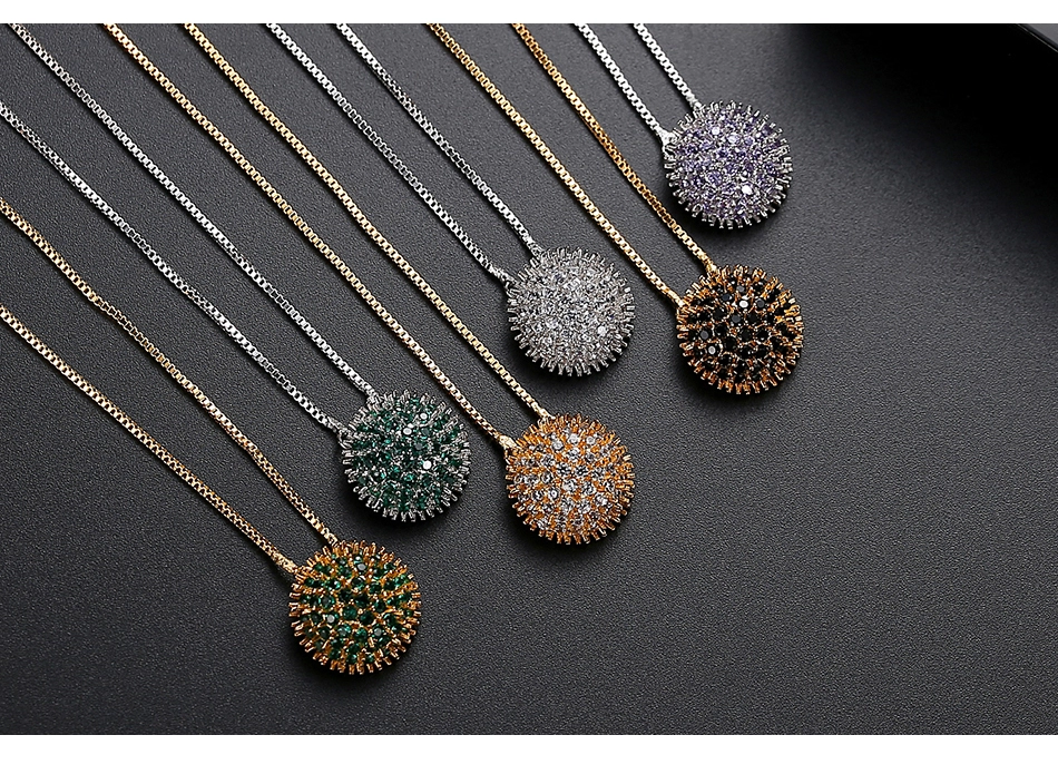 WP470- White Women Necklace Pendant