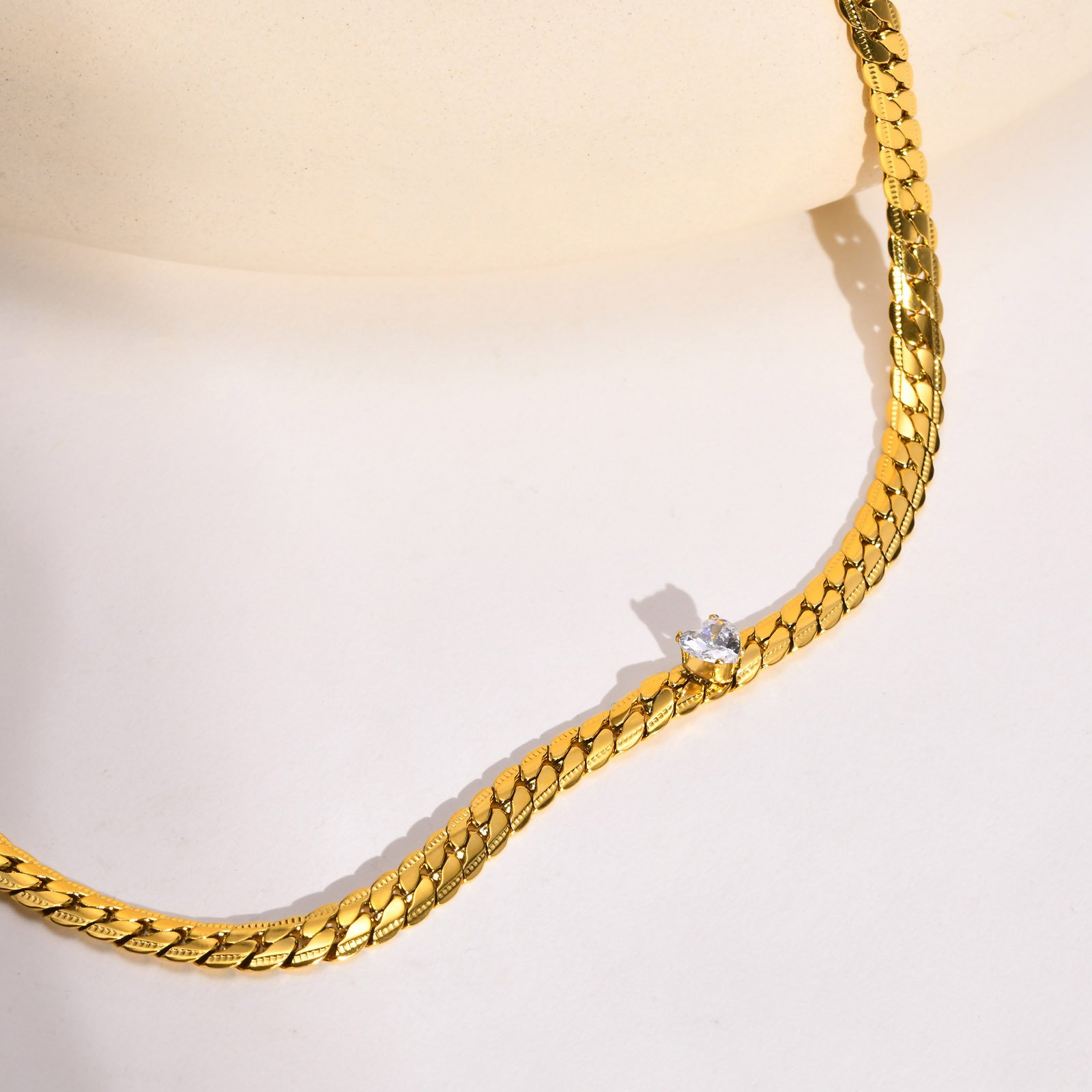 WP474 - White Necklace Pendant for Women