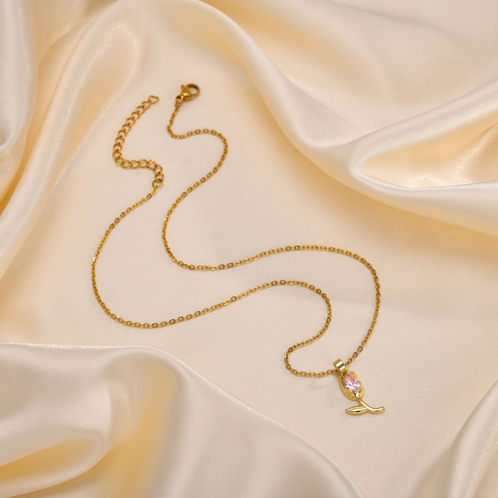 WP489 - White Necklace Pendant for Women — image 4