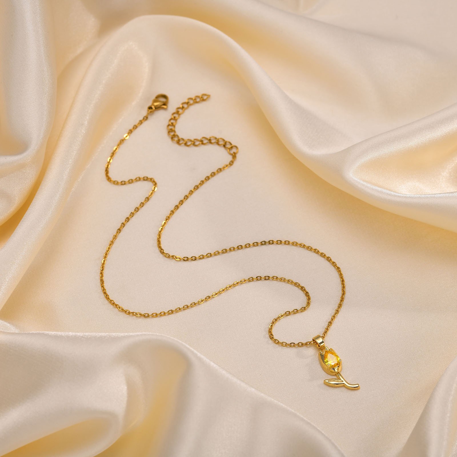 WP489 - White Necklace Pendant for Women — image 8