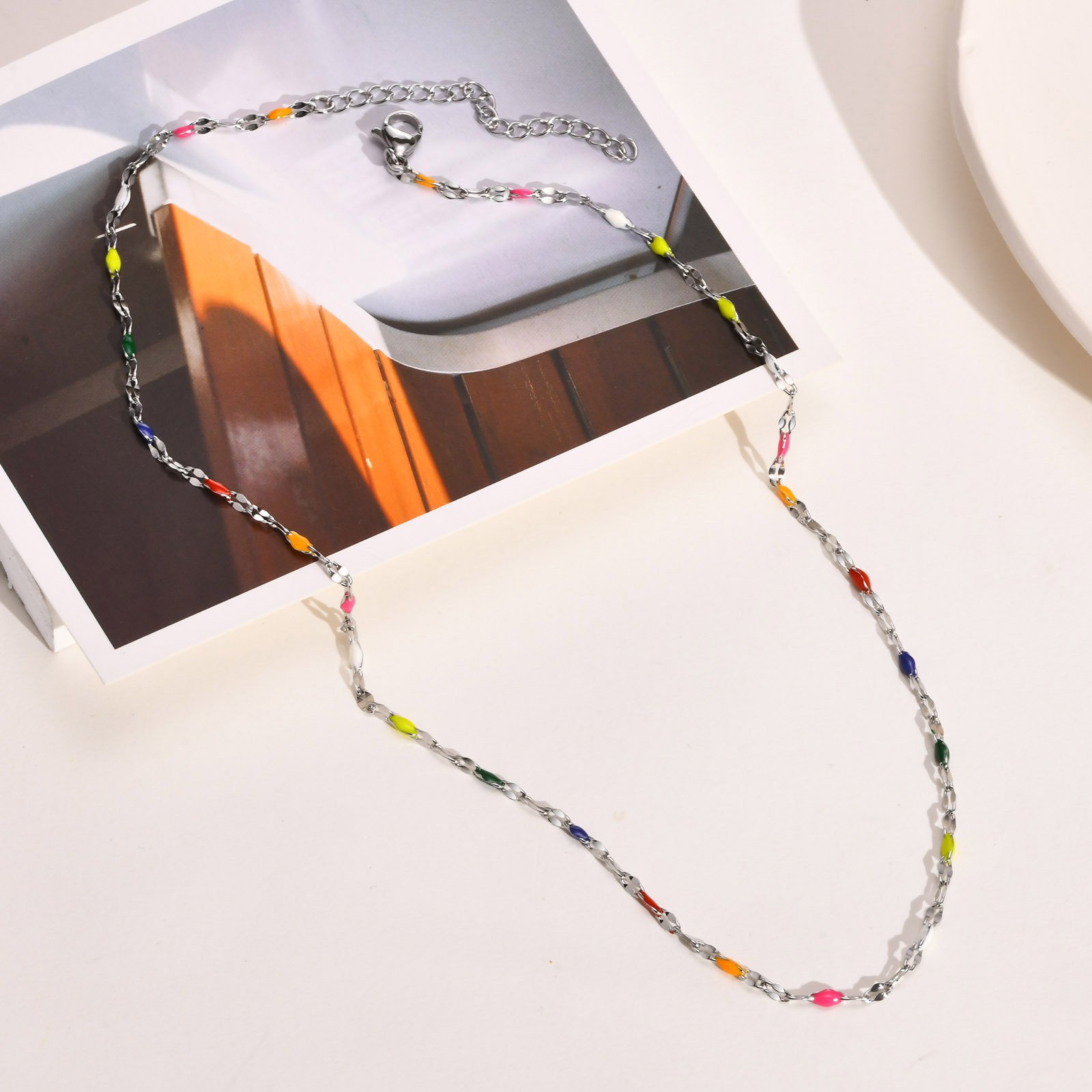WP497 - Green Necklace Pendant for Women