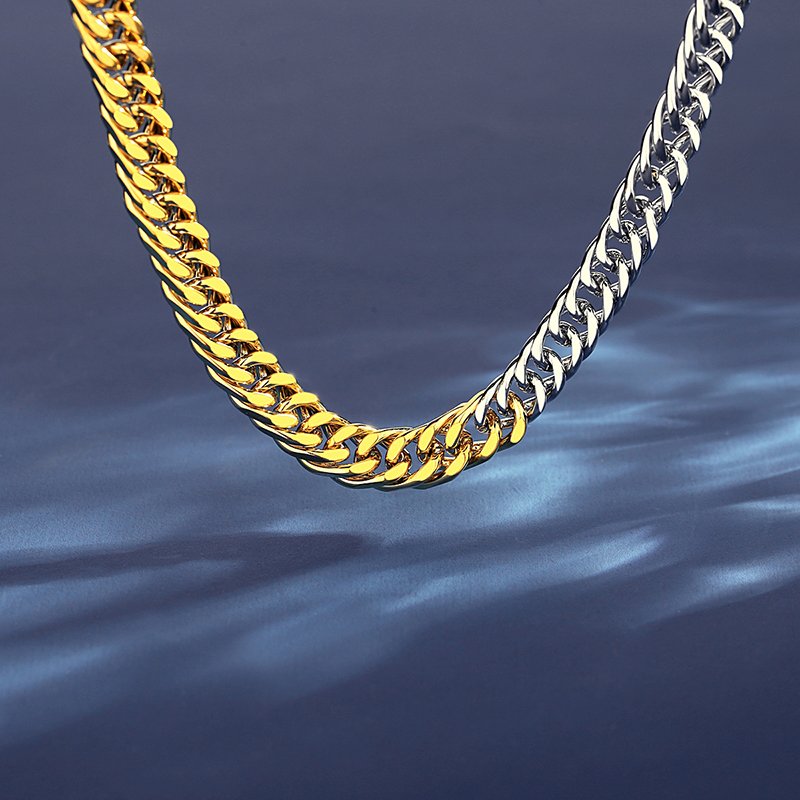 WP498 - 2 Tone Necklace Pendant for Women