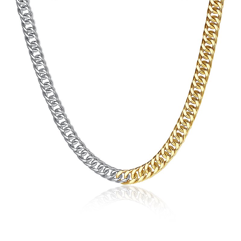 WP498 - 2 Tone Necklace Pendant for Women — image 3