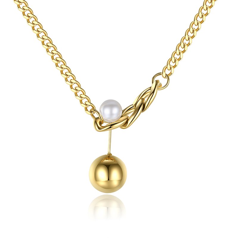WP503 - Golden Necklace Pendant for Women