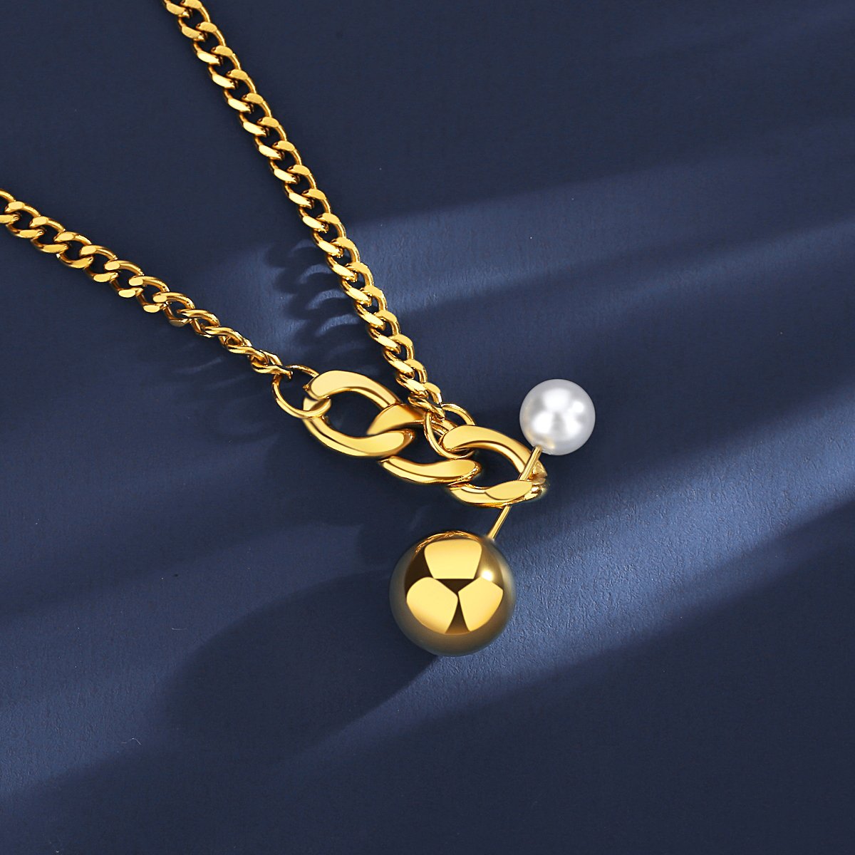 WP503 - Golden Necklace Pendant for Women — image 4
