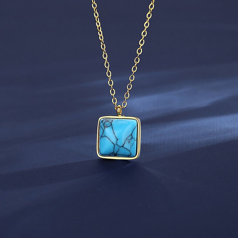 WP514 - Golden Necklace Pendant for Women