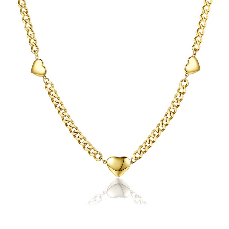 WP519 - Golden Necklace Pendant for Women