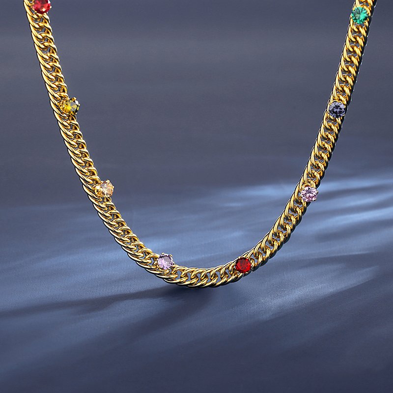 WP520 - Golden Necklace Pendant for Women