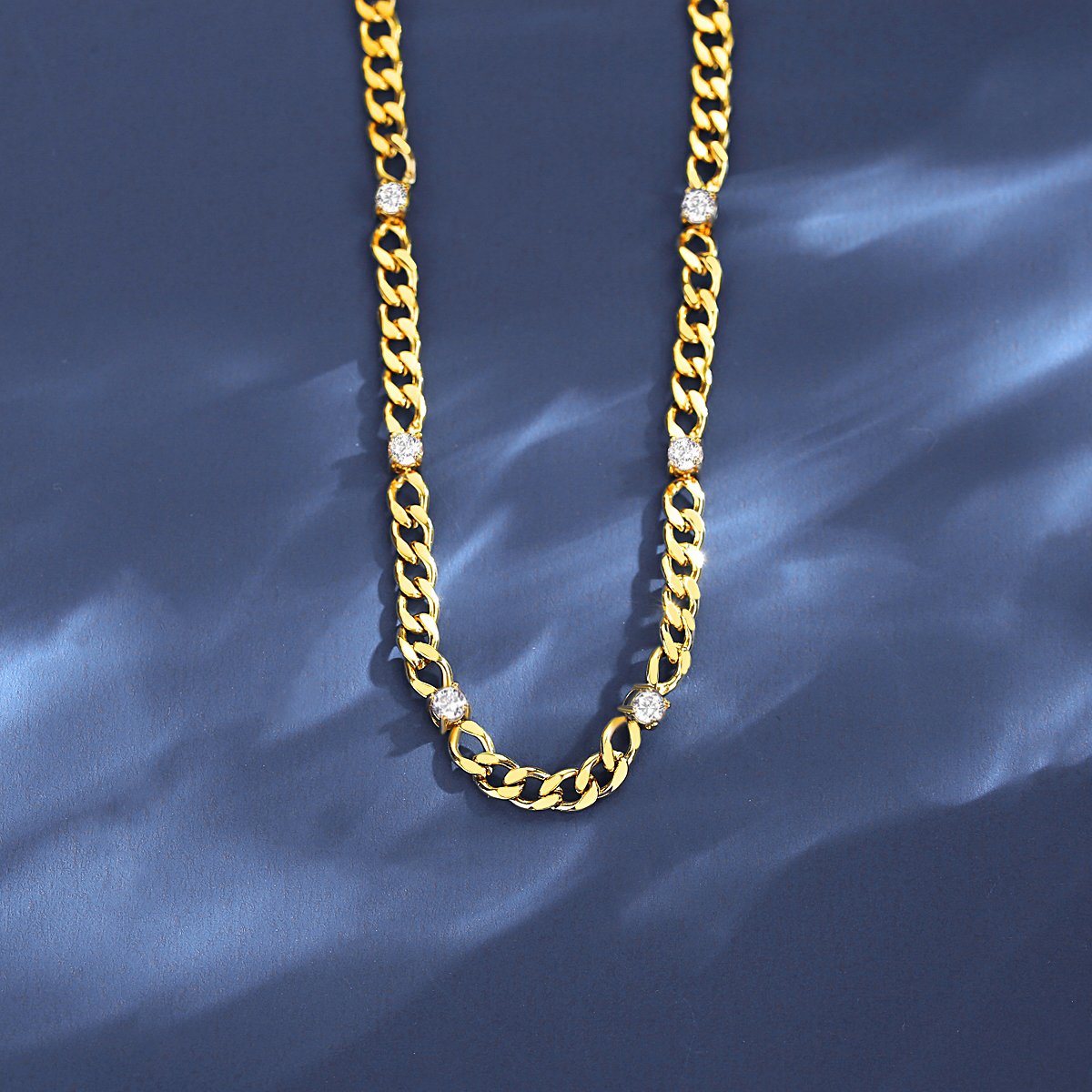 WP524 - White Stone Necklace Pendant for Women