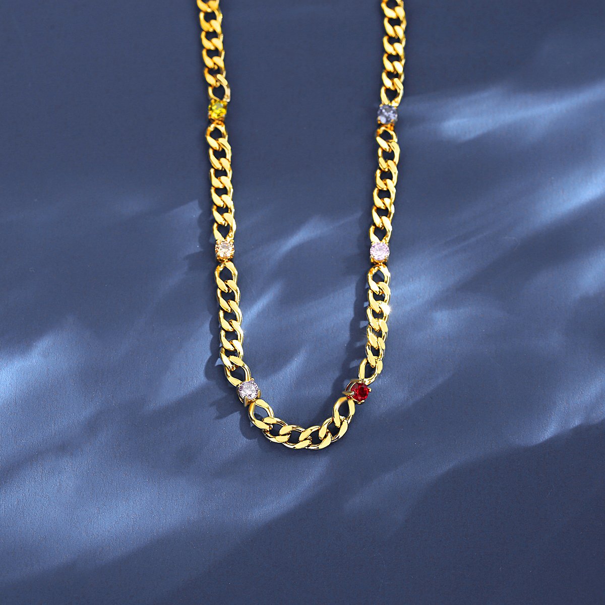 WP524 - White Stone Necklace Pendant for Women — image 3