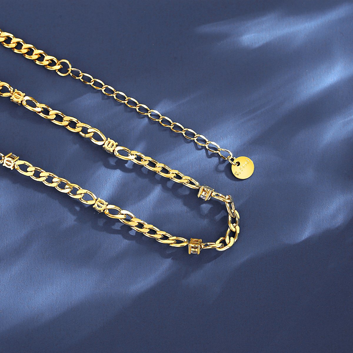 WP524 - White Stone Necklace Pendant for Women — image 4