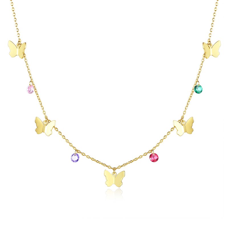 WP527 - Golden Necklace Pendant for Women