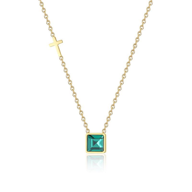WP528 - Golden Necklace Pendant for Women