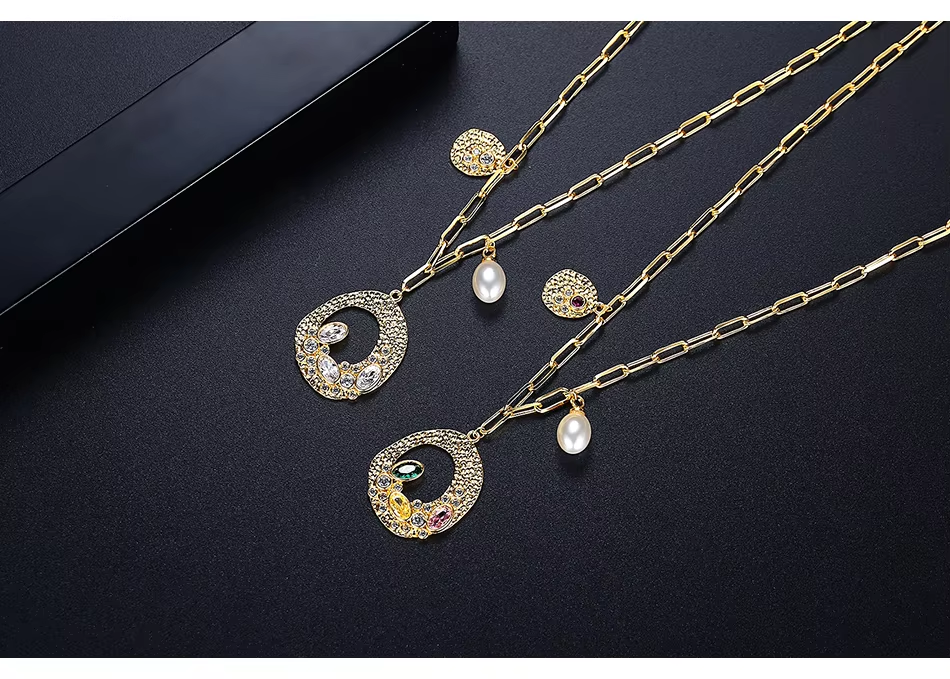 WP546- Multi Color Women Necklace Pendant — image 3