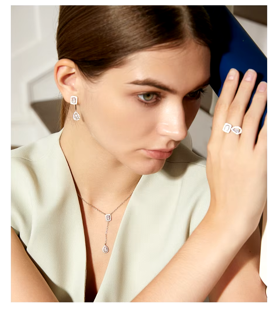 WP549- Silver Women Necklace Pendant — image 4